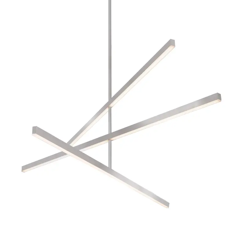 Vega LED Chandelier Brushed Nickel