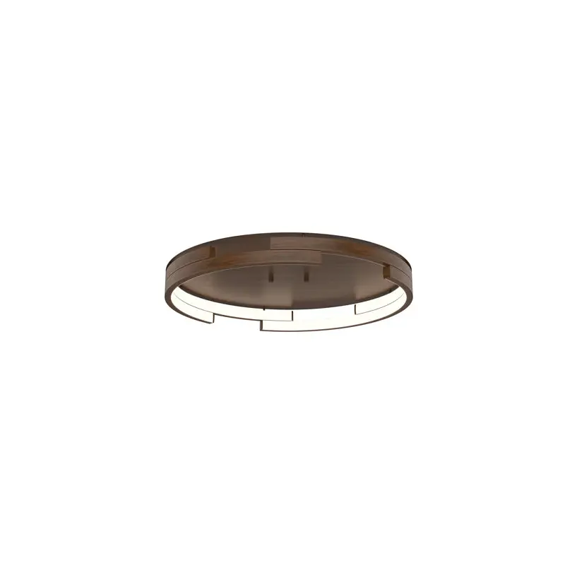 Anello Minor LED Flush Mount Walnut