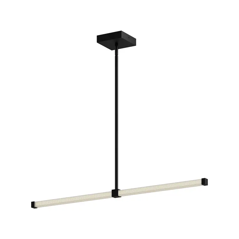 Blade LED Linear Pendant Black