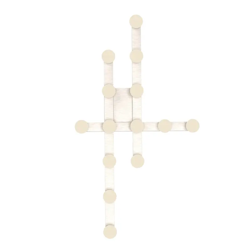 Rezz LED Wall Sconce Brushed Nickel