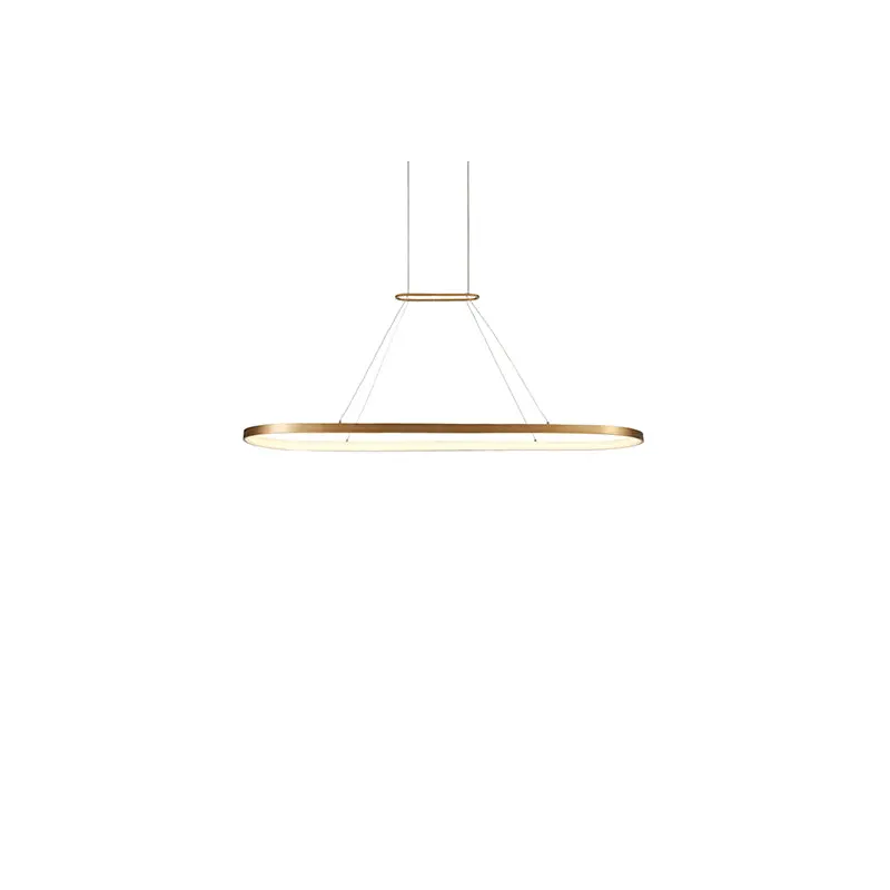 Eerie LED Pendant Antique Brass