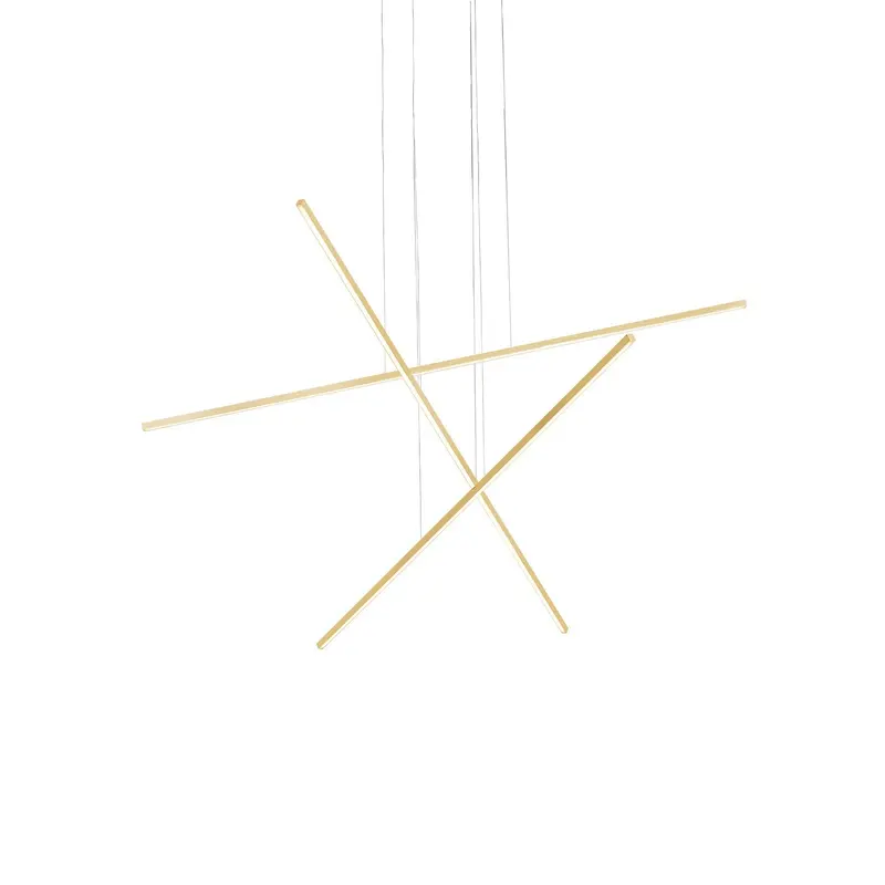 Vega Minor LED Pendant Brushed Gold