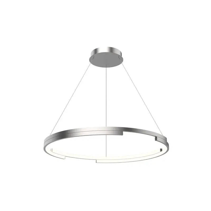 Anello Minor LED Pendant Brushed Nickel