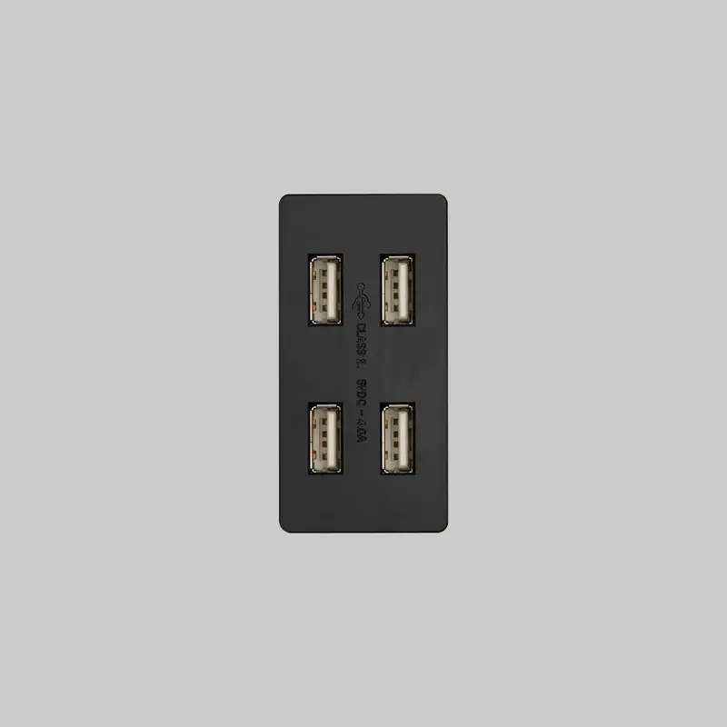 Outlet Module Black
