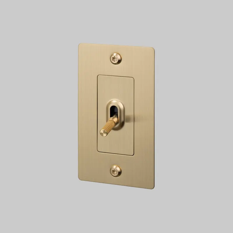 Light Switch Brass
