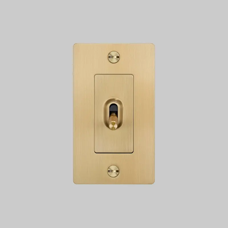 Toggle Switch Brass
