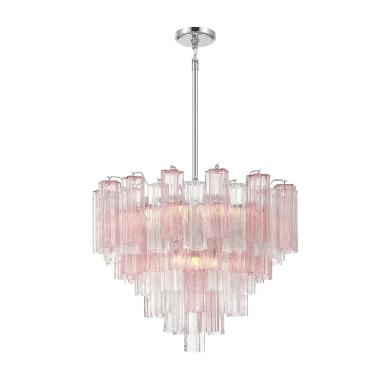 Addis 12 Light Chandelier Polished Chrome