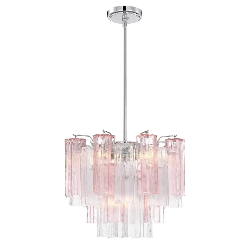 Addis Four Light Mini Chandelier Polished Chrome