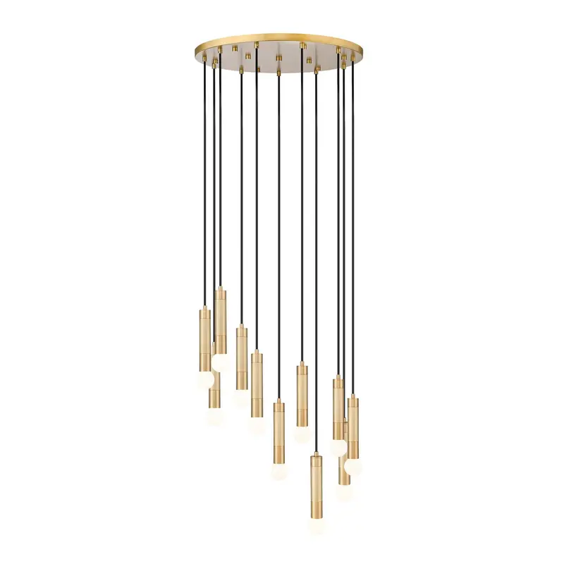 Stari 11 Light Chandelier Modern Gold