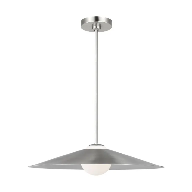 Astra One Light Pendant Brushed Nickel