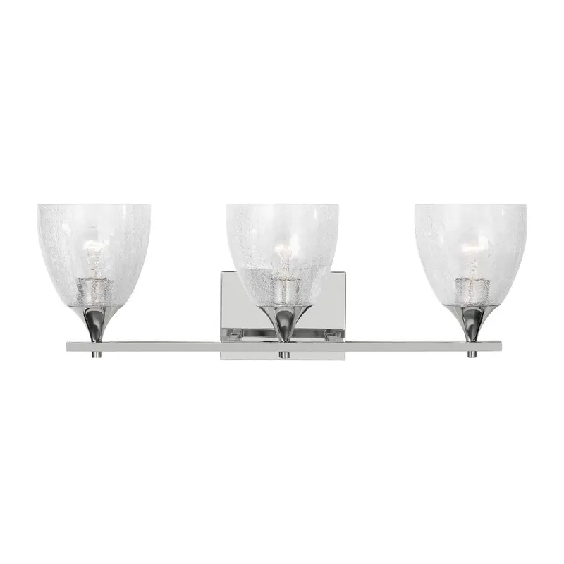 Toffino Three Light Vanity Chrome