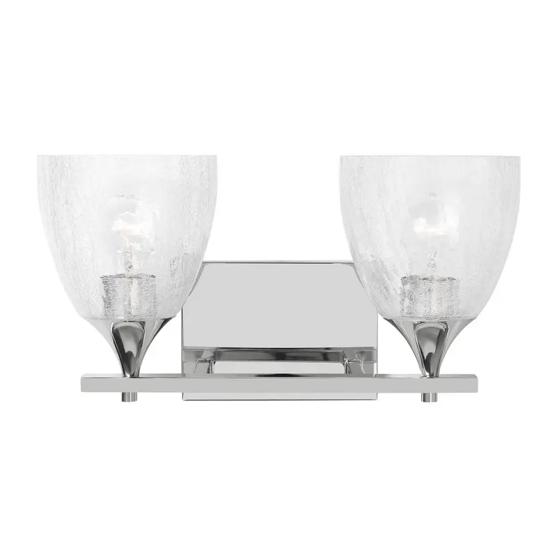 Toffino Two Light Vanity Chrome