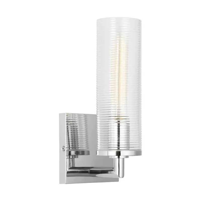 Sarita One Light Wall Sconce Chrome