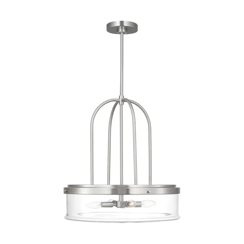 Anders Four Light Pendant Brushed Nickel
