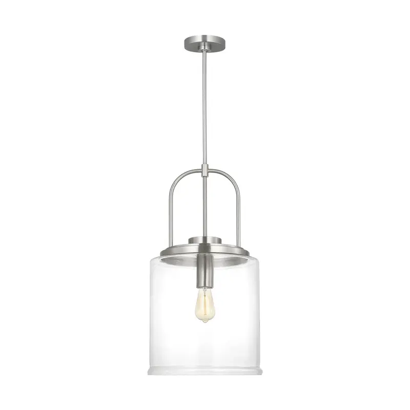 Anders One Light Pendant Brushed Nickel