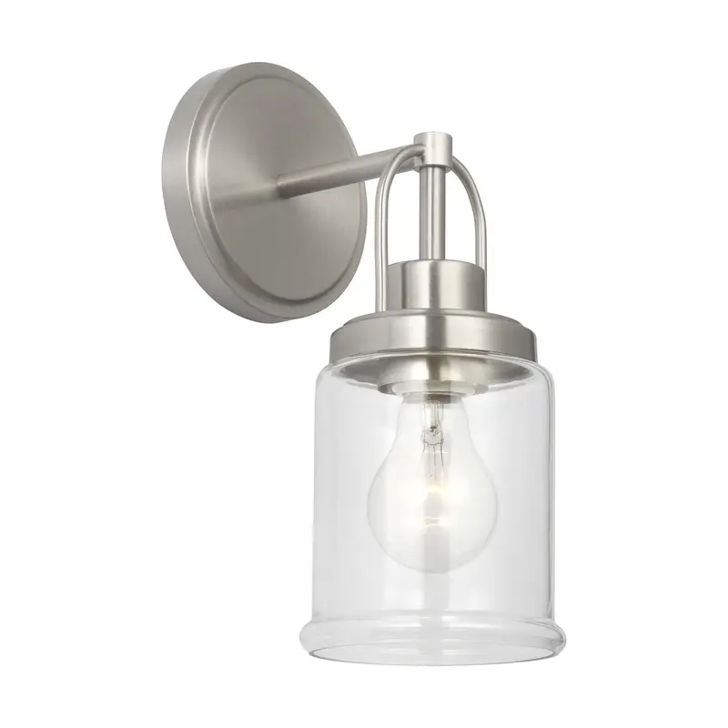 Anders One Light Vanity Brushed Nickel