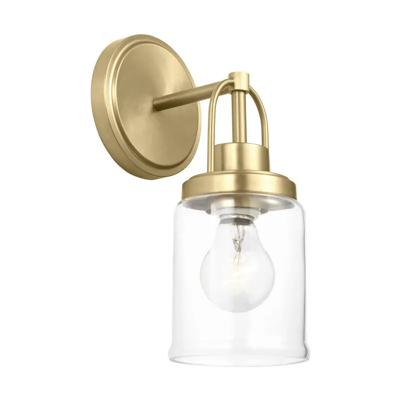 Anders One Light Vanity Satin Brass