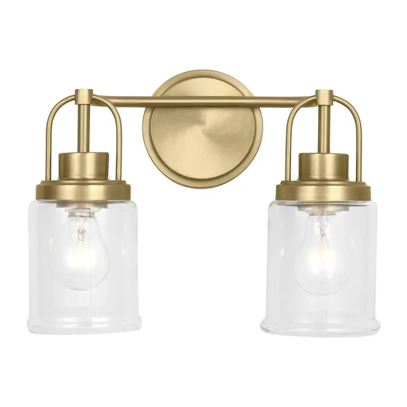 Anders Two Light Vanity Satin Brass