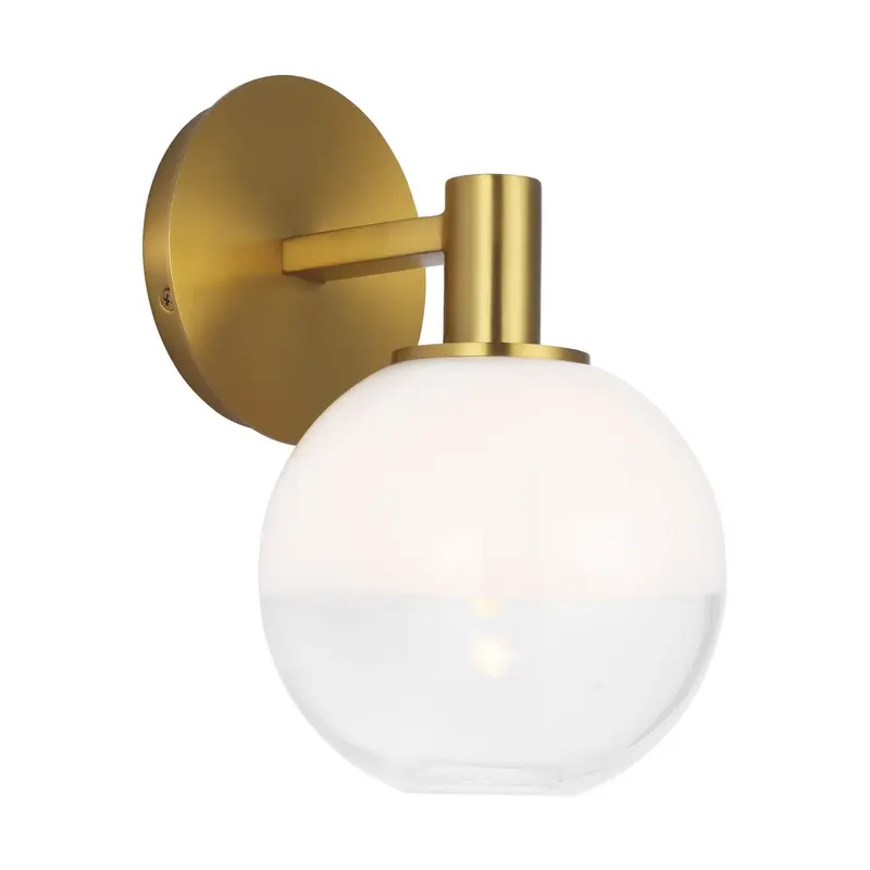 Torian One Light Wall Sconce Burnished Brass