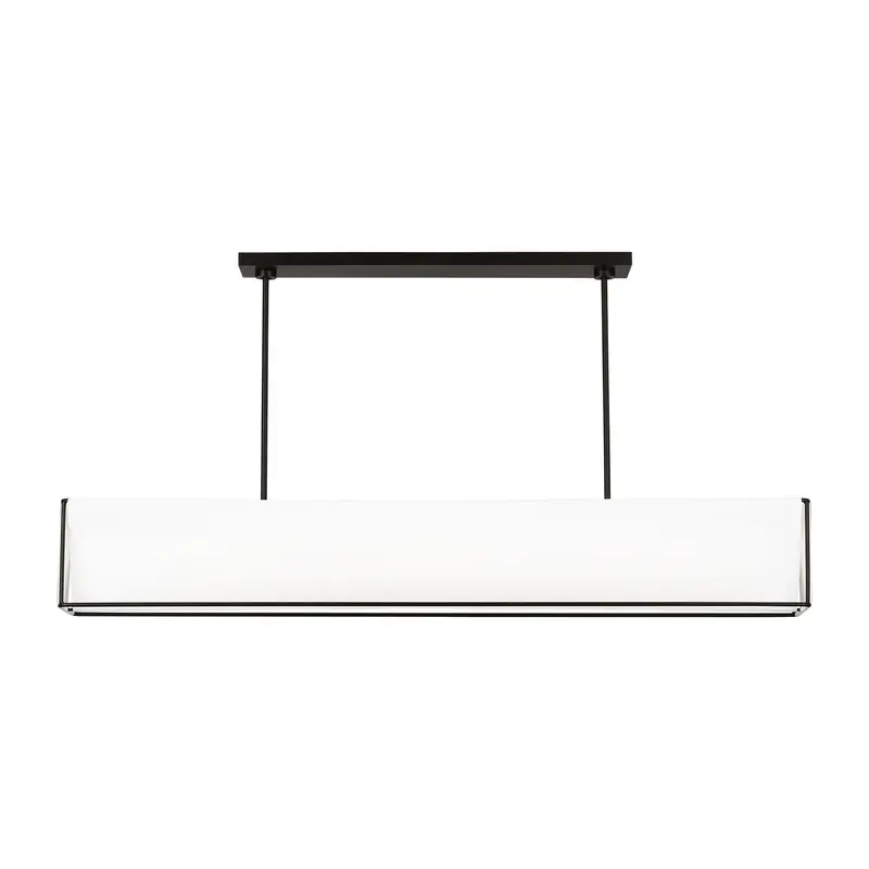Velero LED Linear Chandelier Aged Iron