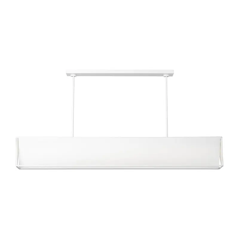 Velero LED Linear Chandelier Soft Linen