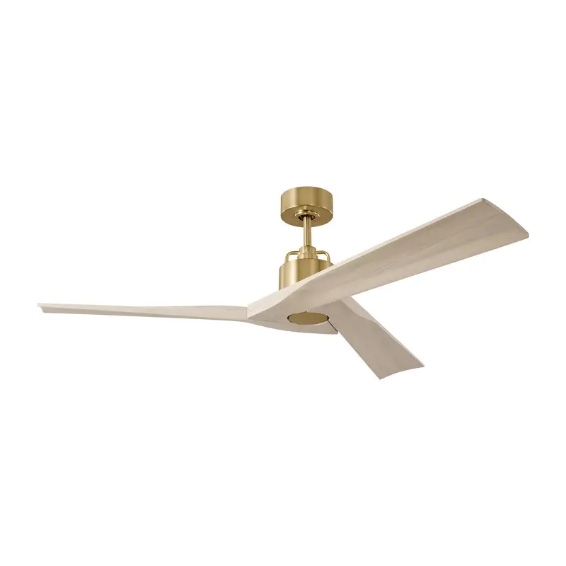 Alma Smart 52" Ceiling Fan Burnished Brass