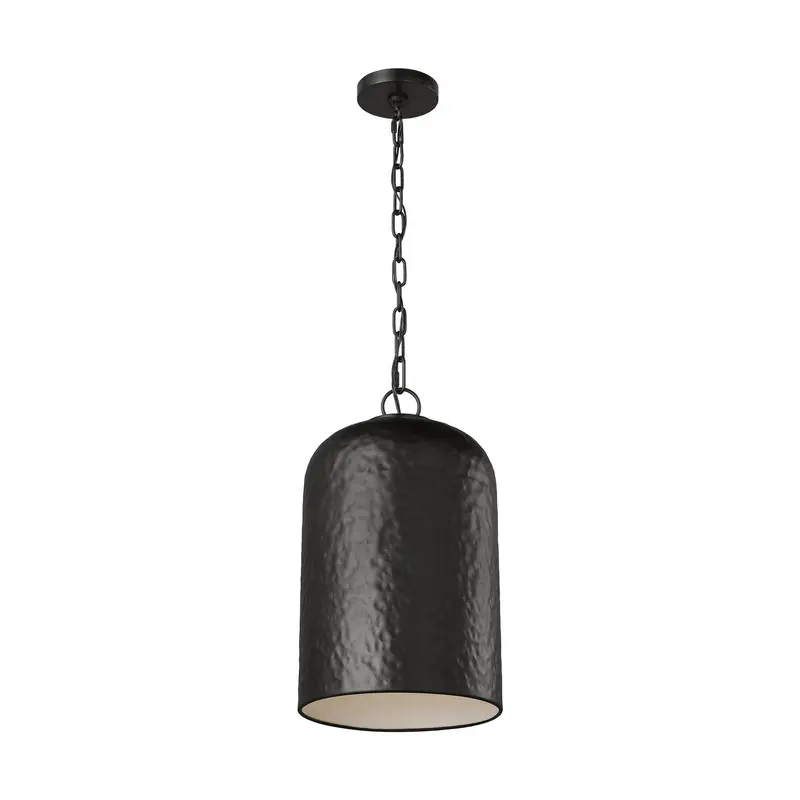 Buckner One Light Pendant Aged Iron