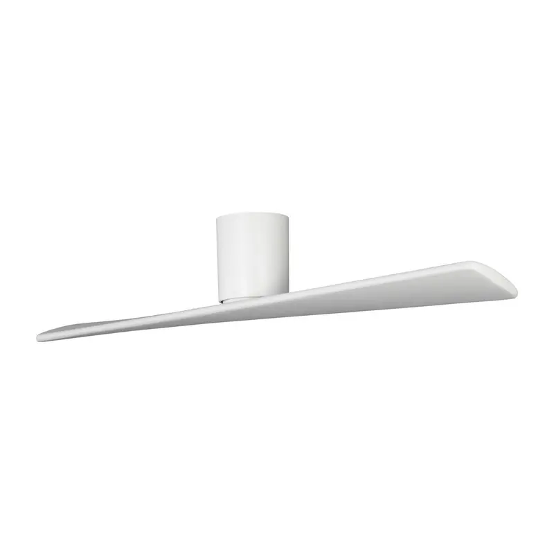 Plank Smart Hugger 52" Ceiling Fan Matte White