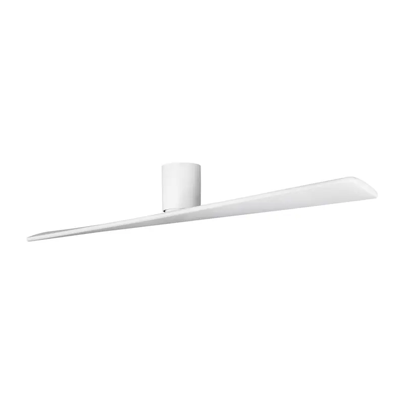 Plank Smart Hugger 72" Ceiling Fan Matte White