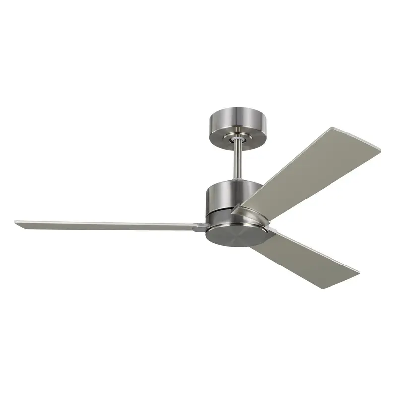 Rozzen 44 44``Ceiling Fan Brushed Steel