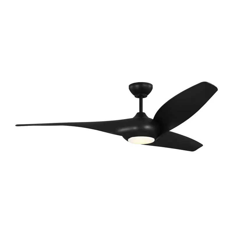 Topan Smart LED 60" Ceiling Fan Midnight Black