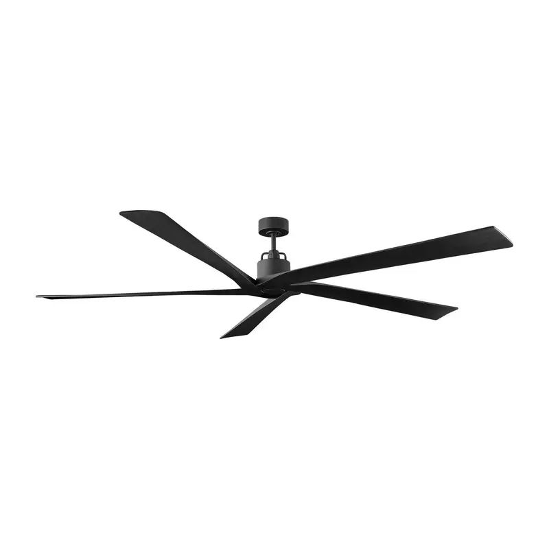 Aspen 84 84"Ceiling Fan Midnight Black