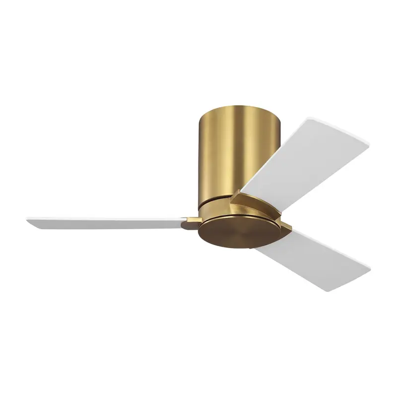 Rozzen 32 Hugger 32"Ceiling Fan Burnished Brass