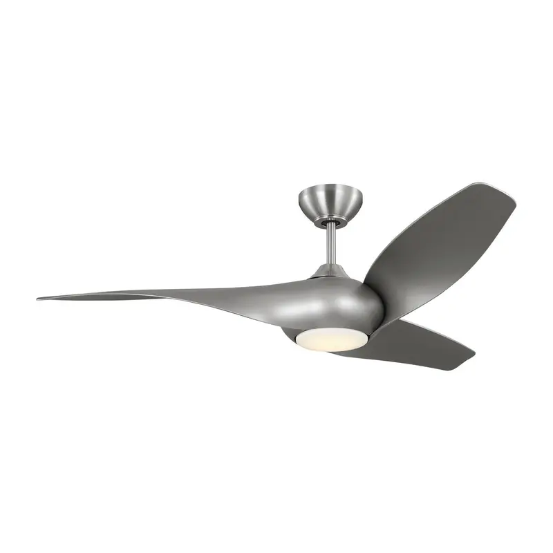 Topan Smart LED 52" Ceiling Fan Brushed Steel