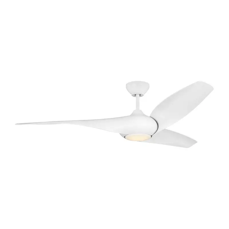 Topan Smart LED 60" Ceiling Fan Matte White