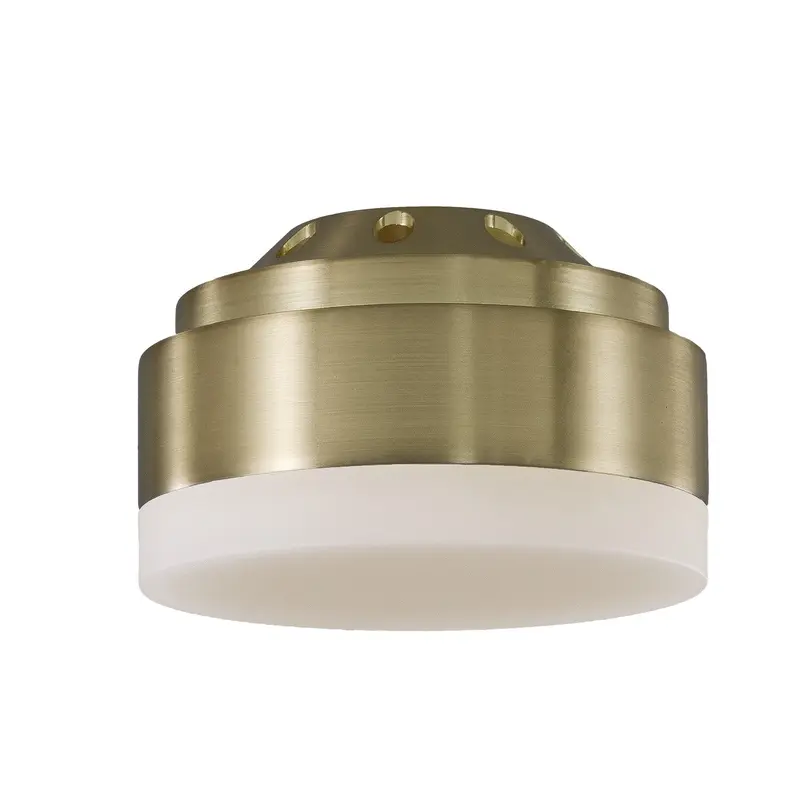 Aspen LED Fan Light Kit Burnished Brass