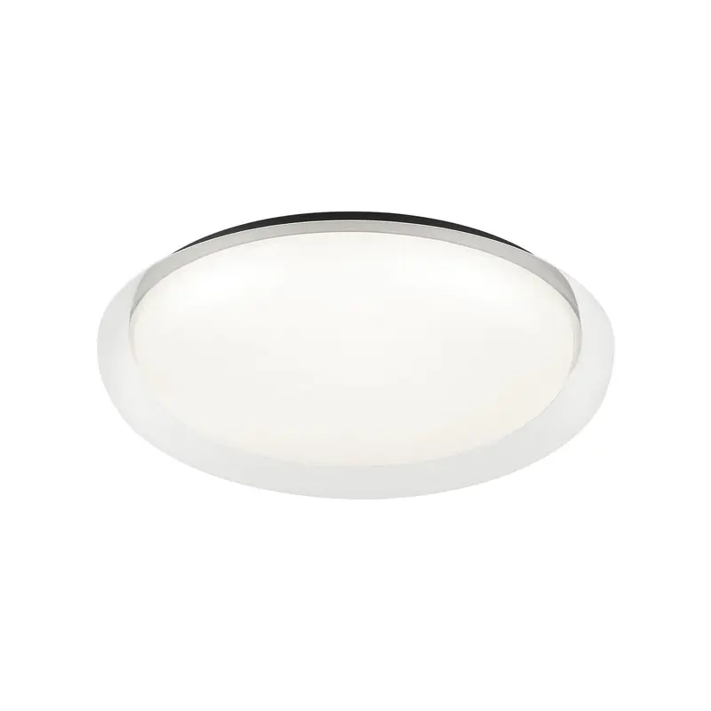 Aurora One Light Flush Mount Matte Black