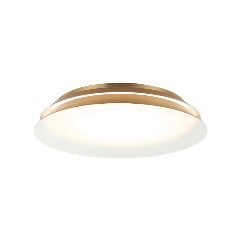 Dahlia LED Wall Sconce Aged Gold Brass