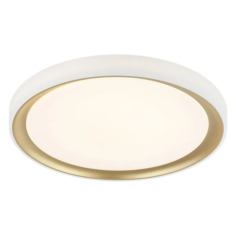 Oculus One Light Flush Mount Gold