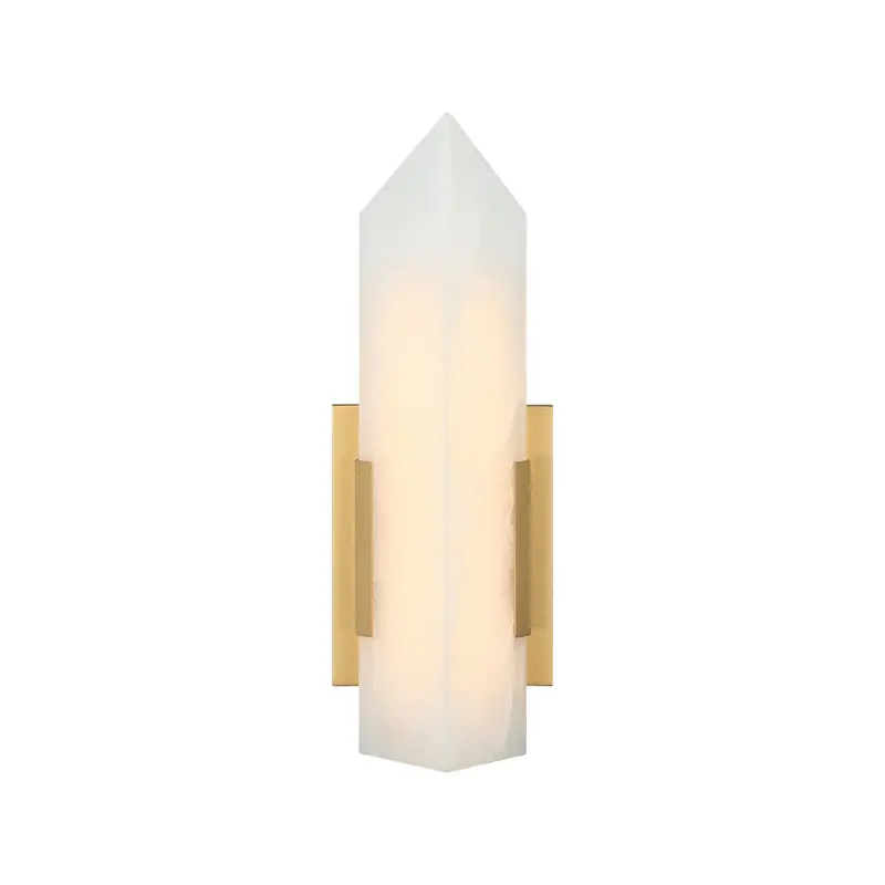 Rigio LED Wall Sconce Aged Gold Brass