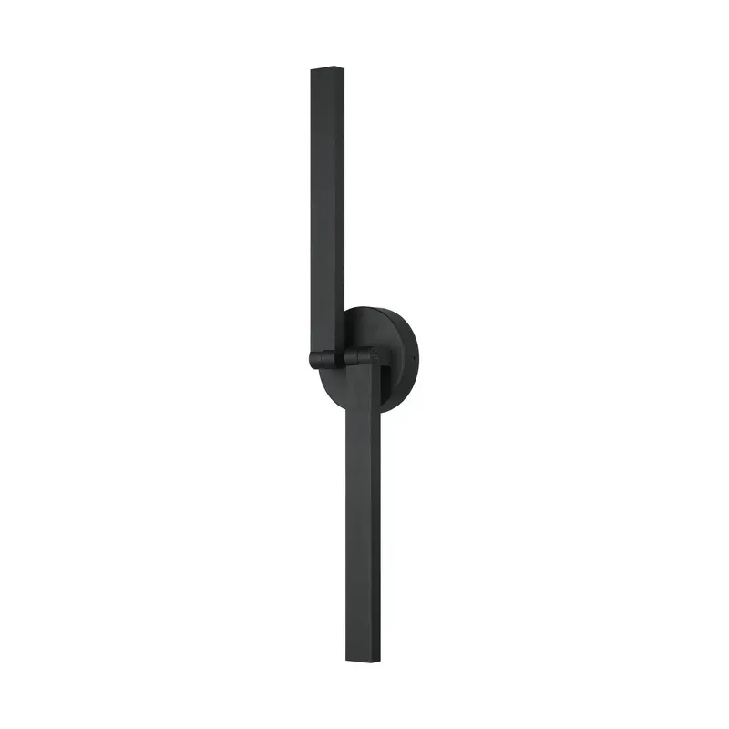 Archie Two Light Wall Sconce Matte Black