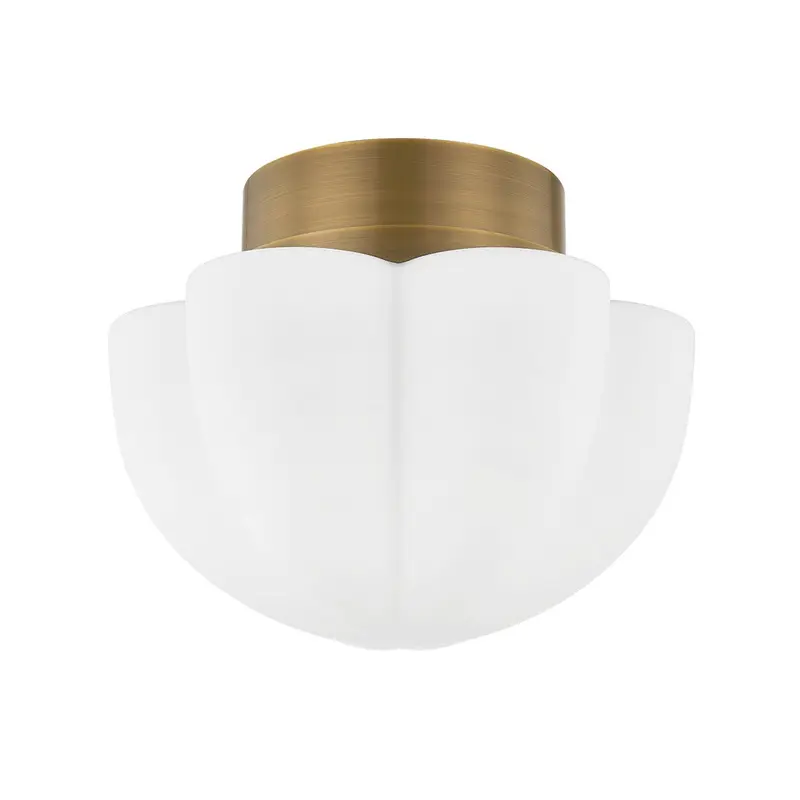 Seabrook One Light Flush Mount Historic Bronze