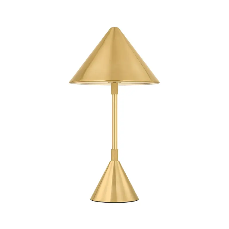 Salma LED Table Lamp Aged Brass