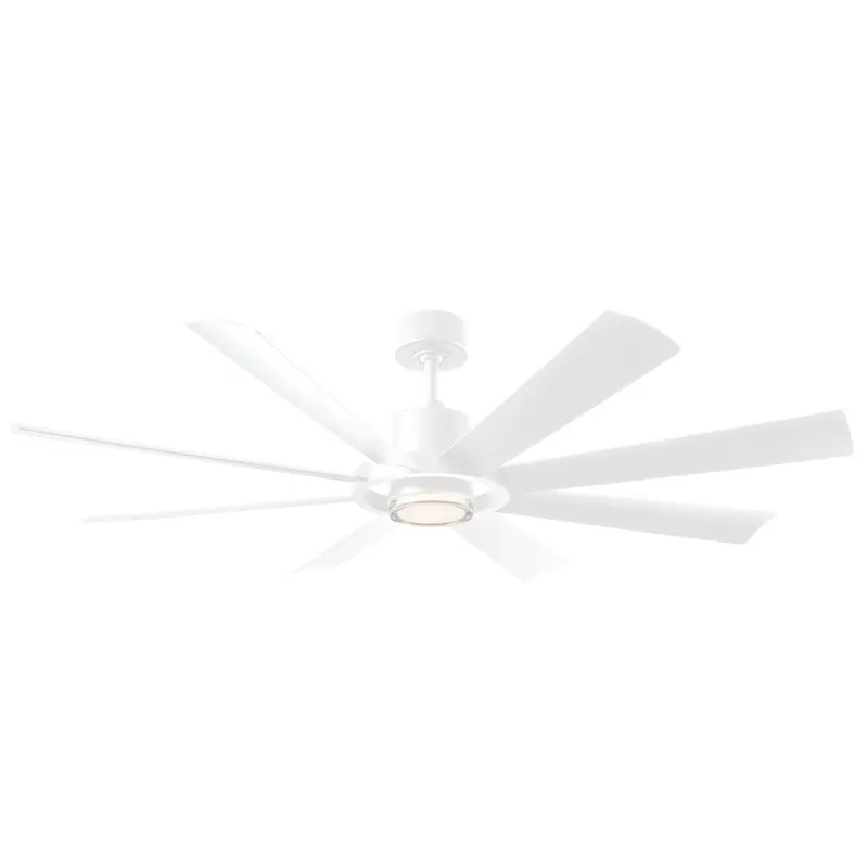 Aura 60"Ceiling Fan Matte White