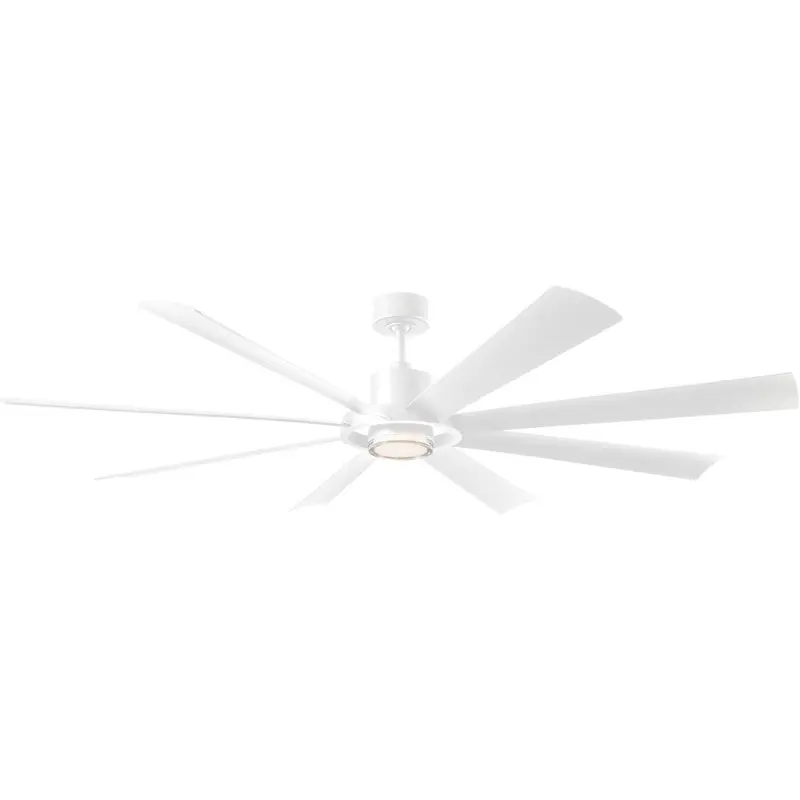 Aura 72"Ceiling Fan Matte White