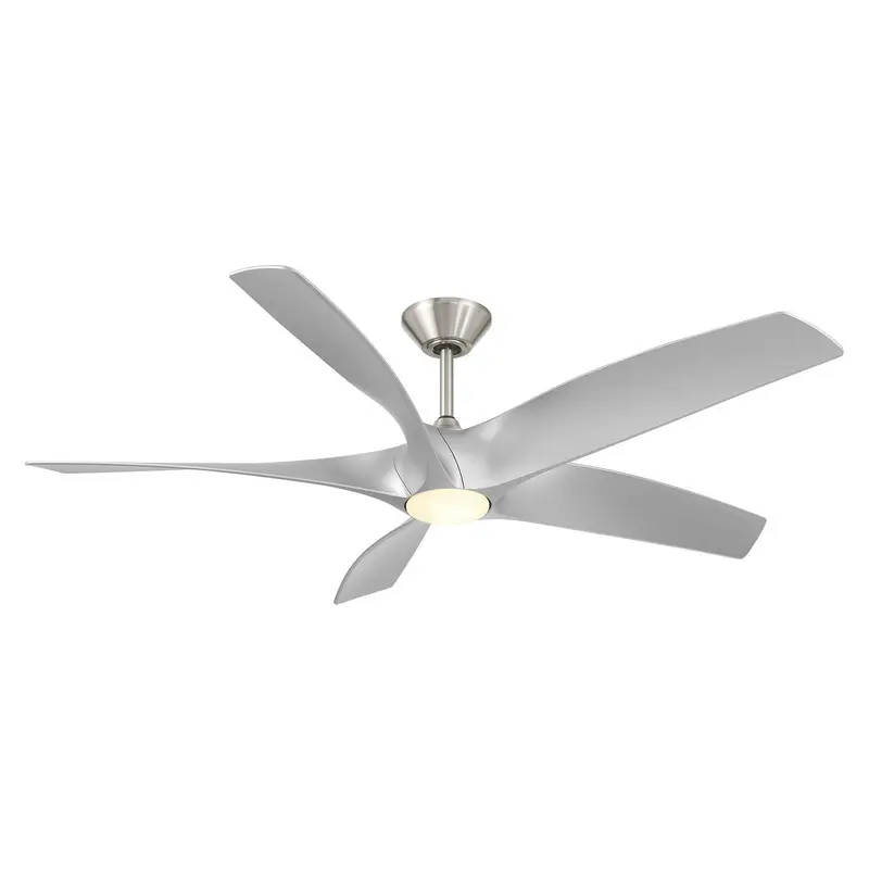 Zephyr 5 62"Ceiling Fan Brushed Nickel/Silver