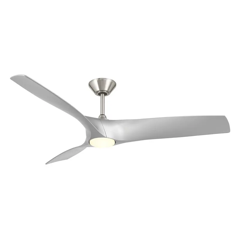 Zephyr 62"Ceiling Fan Brushed Nickel/Silver