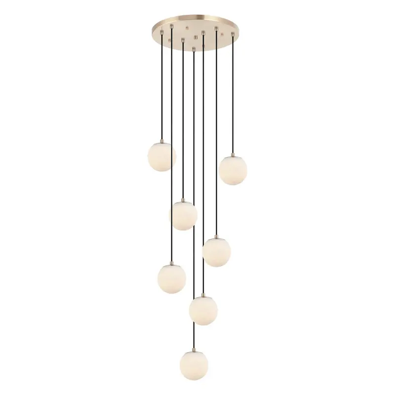 Nikini LED Pendant Aged Gold Brass