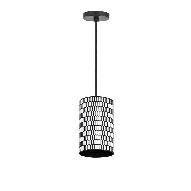 Shaka One Light Mini Pendant Black / White
