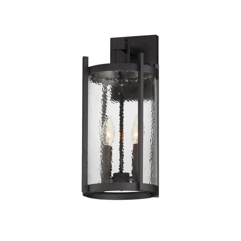 Belfry Two Light Wall Sconce Black